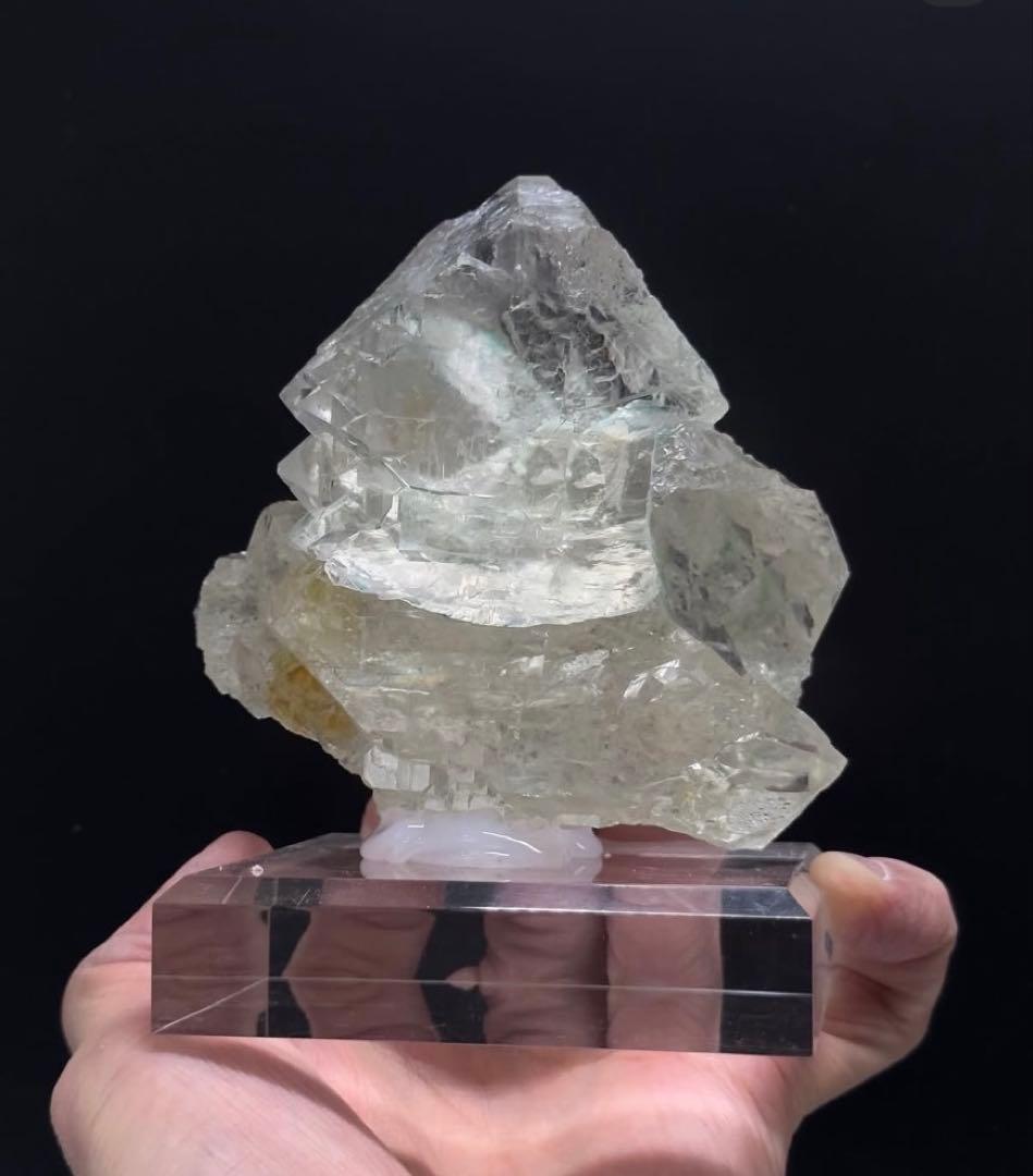 5万円⇒3.5万円 美品 365g 捻れ水晶(グインデル)ヒマラヤスカルドゥ産 ガウリシャンカール産 ヒマラヤ水晶 グインデル | 石垣島の夜光貝