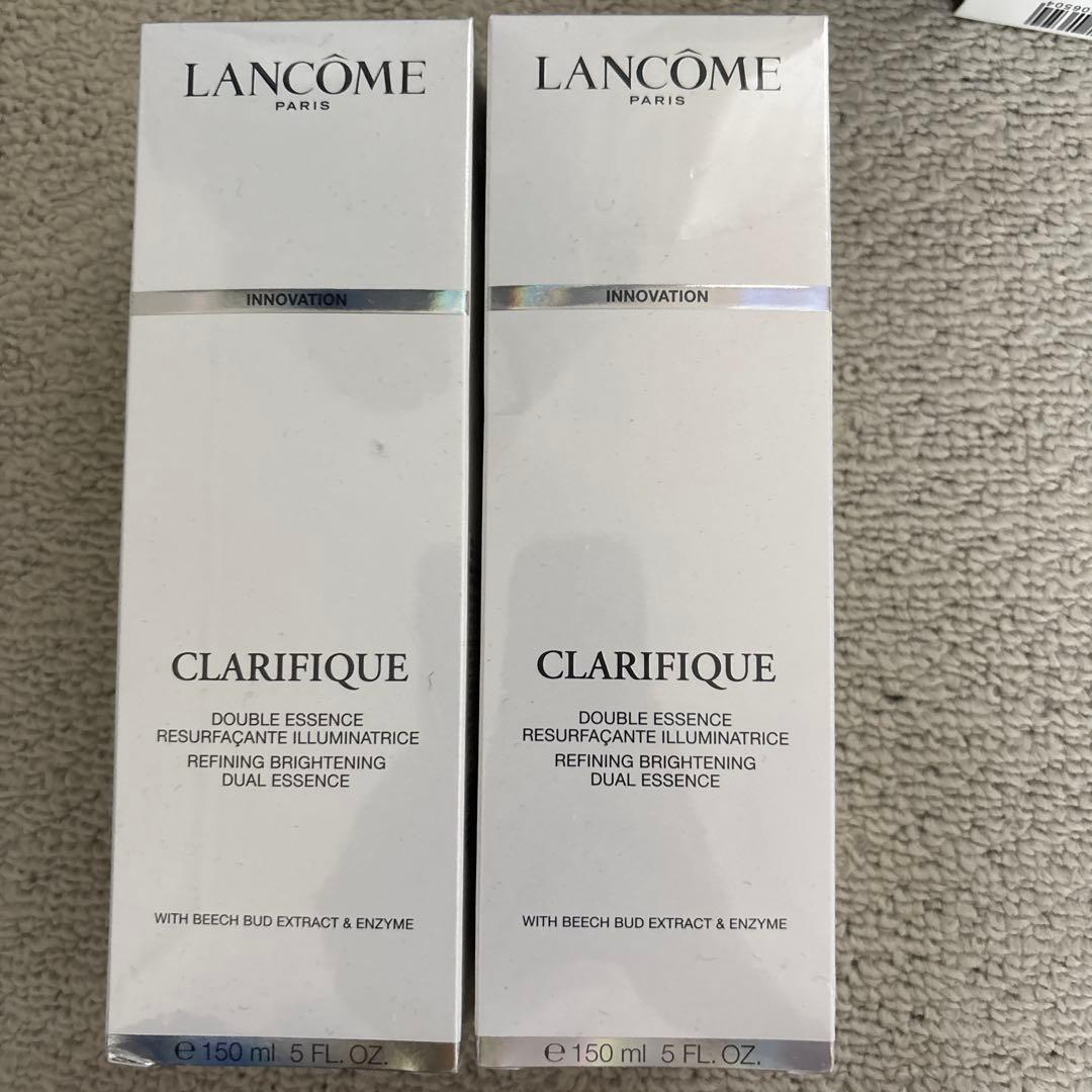LANCOME CLARIFIQUE ダブルエッセンス 150ml 2本セット‼️ Clarifique Double Treatment Exfoliating Face Essence Duo - Lancôme