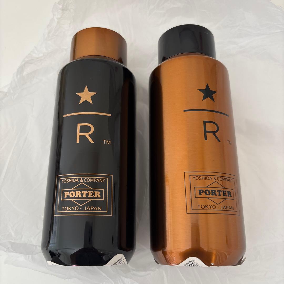 【新品】　スターバックス リザーブ　ポーター ステンレスボトル　2種セット Amazon.co.jp: スターバックス リザーブ× ポーター ステンレスボトル2