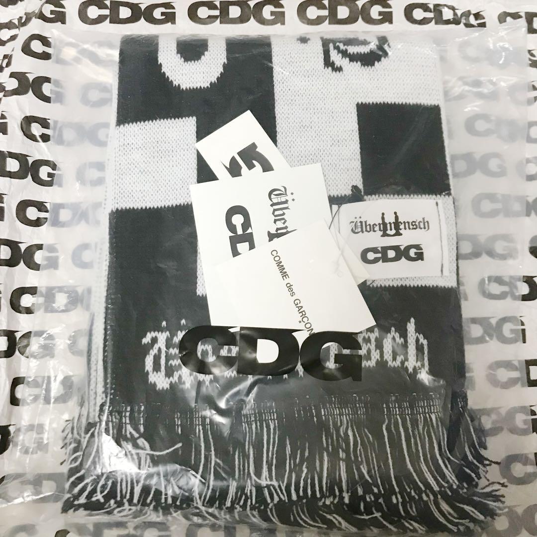 CDG x G-DRAGON STOLE マフラー ジヨン コムデギャルソン 白 - メルカリ