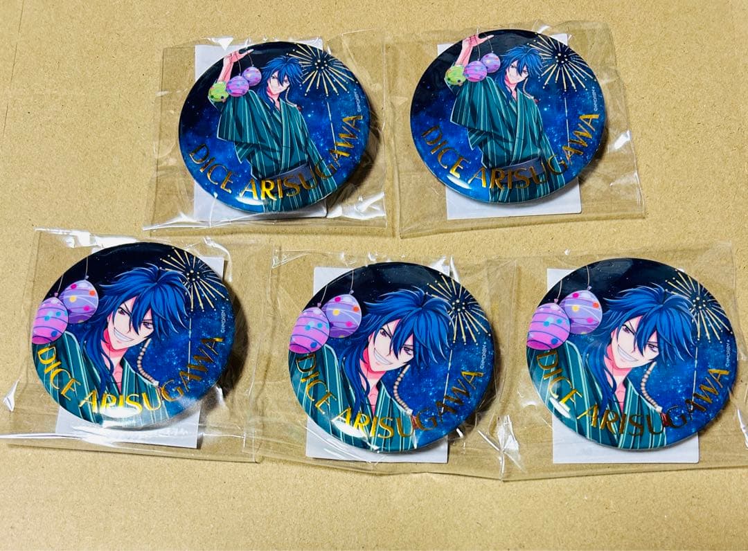 ヒプマイ 8th Anniversary オンラインくじ 缶バッジ 帝統 セット