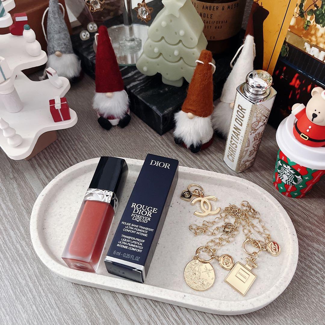 ルージュディオール 833 ファシネイティング Dior Rouge Forever Liquid Sequin, 833 Seductive, Glittery glitter