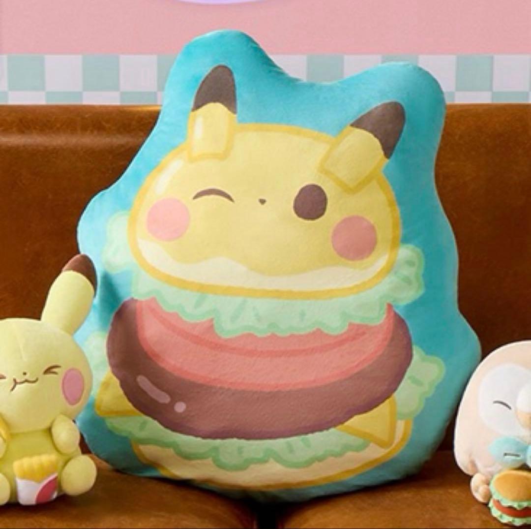 ポケモン 一番くじ ポケピース ピカチュウっぽバーガー プリント