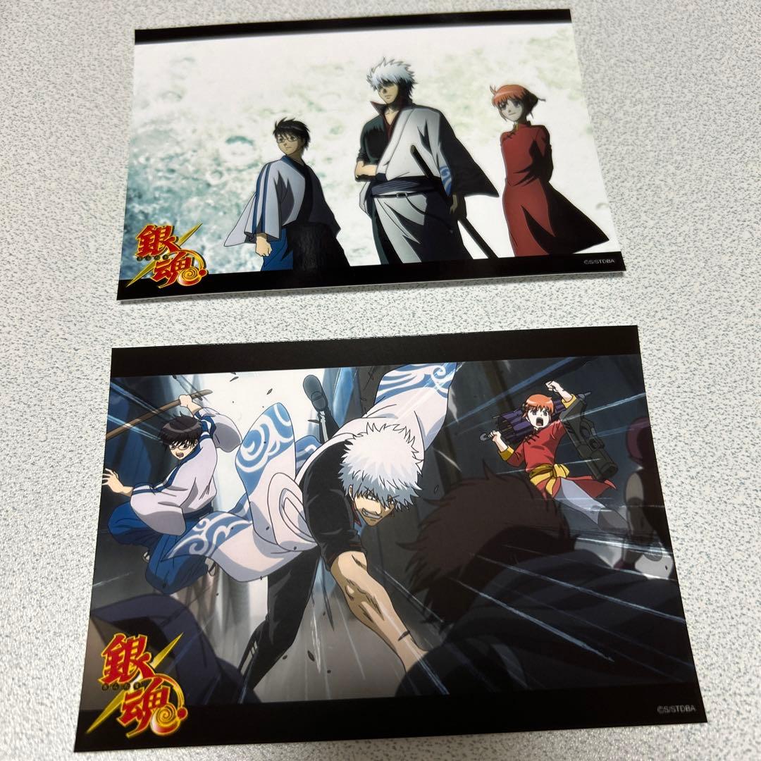 ✨レア✨ 銀魂 ファミマプリント ブロマイド 万事屋 限定 神楽 銀時 新