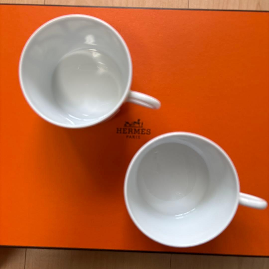 ⭐︎新品未使用⭐︎エルメス ガダルキヴィール カップ&ソーサー 2脚