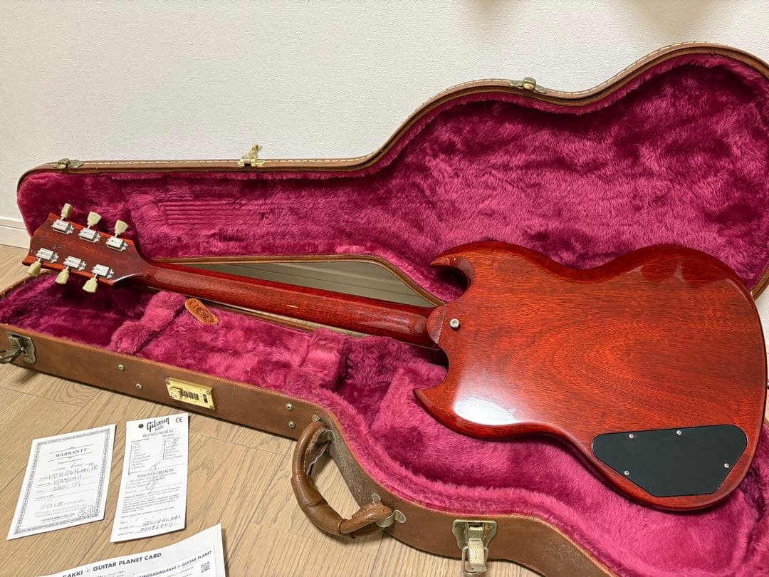 1/31迄【美品】Gibson SG Standard '61 アーム仕様 - メルカリ