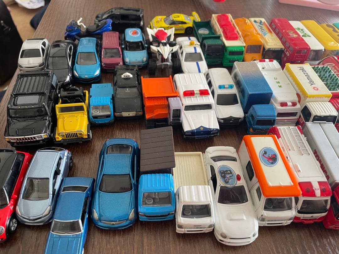トミカミニカー50台超セットまとめ売り♪ - メルカリ