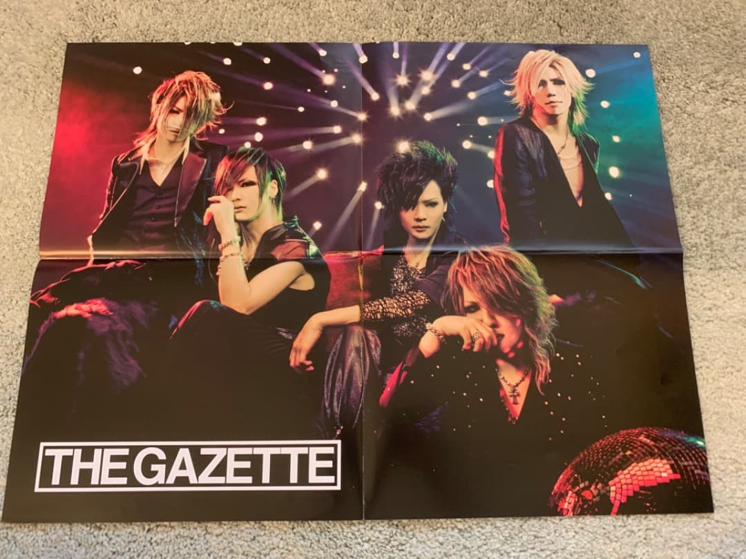 The GazettE ガゼット ポスター 8枚セット SHOXXなど - メルカリ