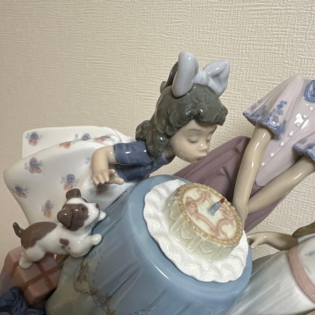 リヤドロLLADRO「バースデーケーキ」 新品！ 元箱付き！ - メルカリ