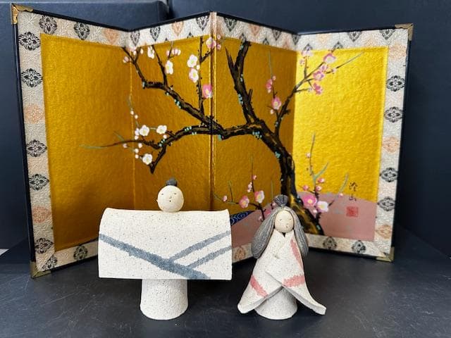 雛飾り　野崎賀代子作 雛人形 日展作家 野崎賀代子作(一点もの) [再値下げしました！] - メルカリ