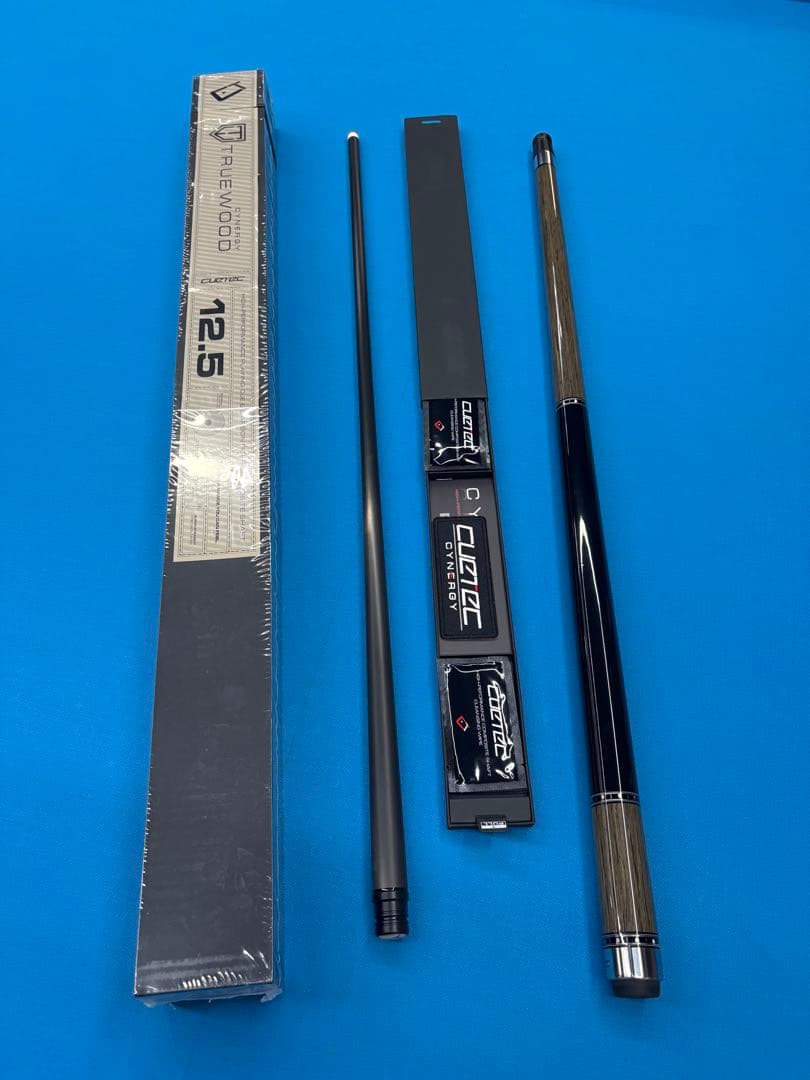 CUETEC 95-106LTWトゥルーウッド新古品 Cuetec Cynergy Truewood Walnut II Cue Leather Wrap 95-106LTW