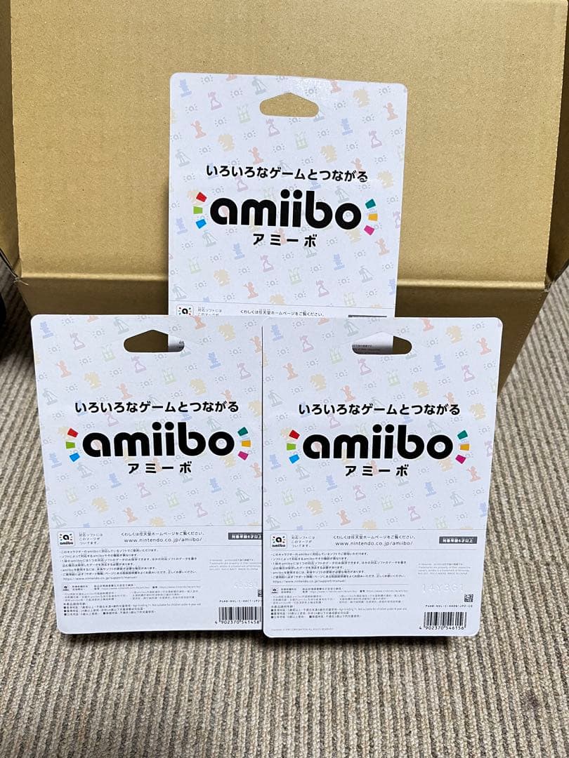 即発送】amiibo ガオガエン こどもリンク テリー セット 新品未開封
