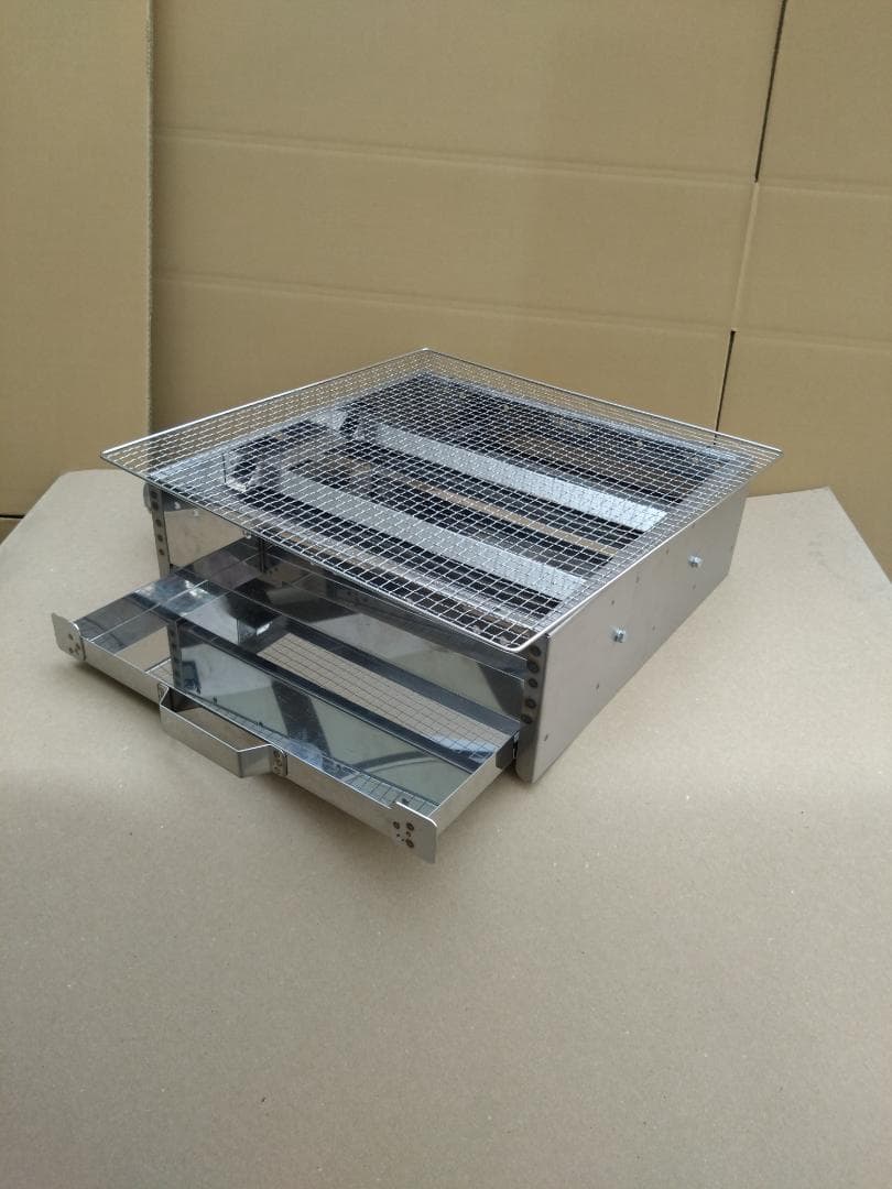 焼物グリラー 幅450x奥450 業務用 LPガス式 網焼き器 プロパン 海の