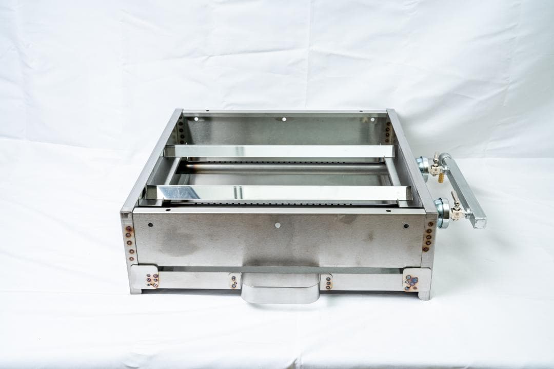 焼物グリラー 幅450x奥450 業務用 LPガス式 網焼き器 プロパン 海の