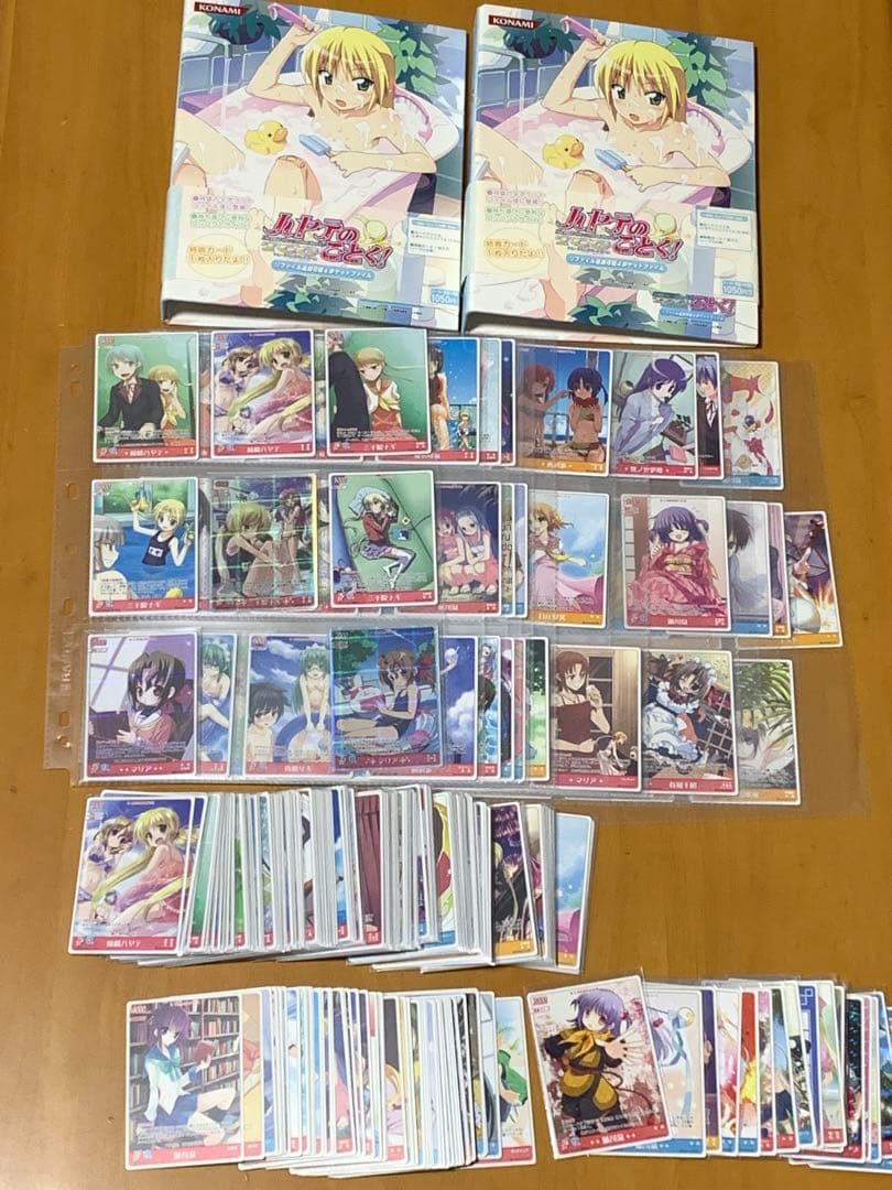 ハヤテのごとく！　TCG　トレカ　バインダー２個　バラカード　まとめ売り ハヤテのごとく！ TCG トレカ バインダー2個 バラカード まとめ売り
