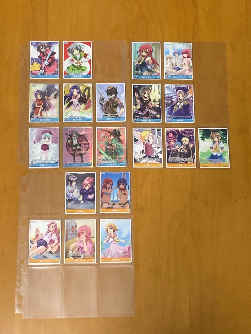 ハヤテのごとく！ TCG トレカ バインダー2個 バラカード まとめ売り