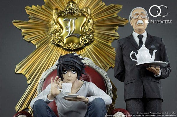 デスノート 1/6 L&ワタリ ジオラマ フィギュア スタチュー - メルカリ