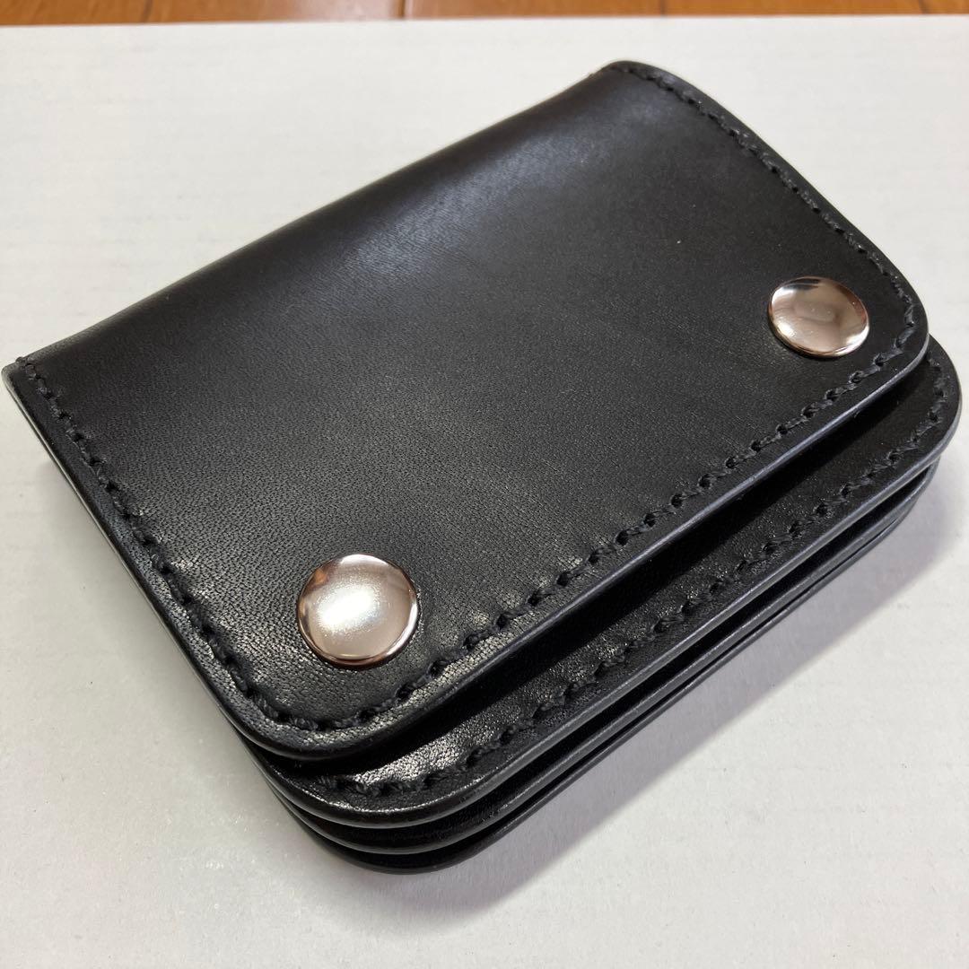 [ハンドメイド]ミニトラッカーウォレット サドルレザー ◇ トラッカーウォレット ミニ ◇サドルレザー カラーオーダー可能です