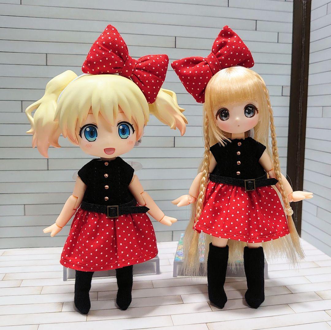 ねんどろいどどーる オビツ11 ピコニーモP レトロ水玉ワンピースセット