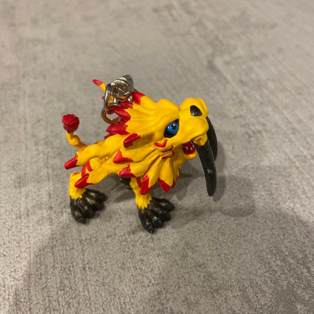 レトロ デジモン サーベルレオモン キーホルダー - メルカリ