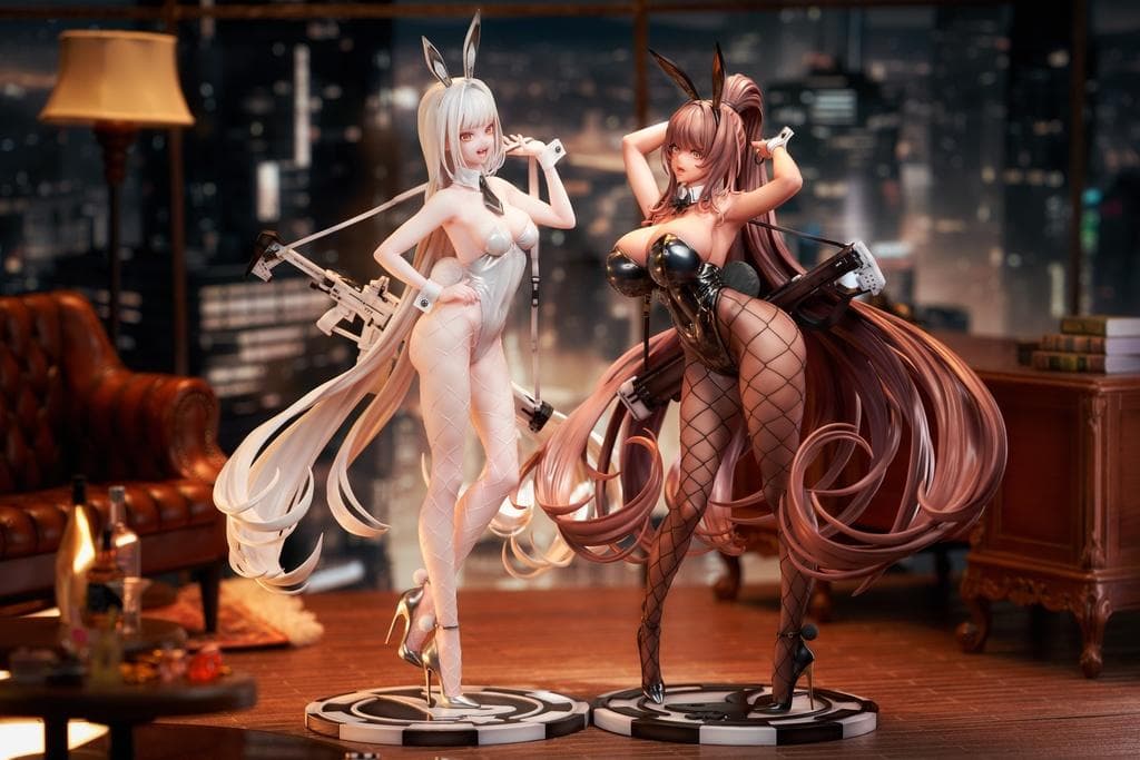 四夜の小屋 NIKKE 勝利の女神 Blanc + Noir ガレキ WF上海 Goddess of Victory: Nikke - Scarlet - 1/4 - Black Shadow: Longing