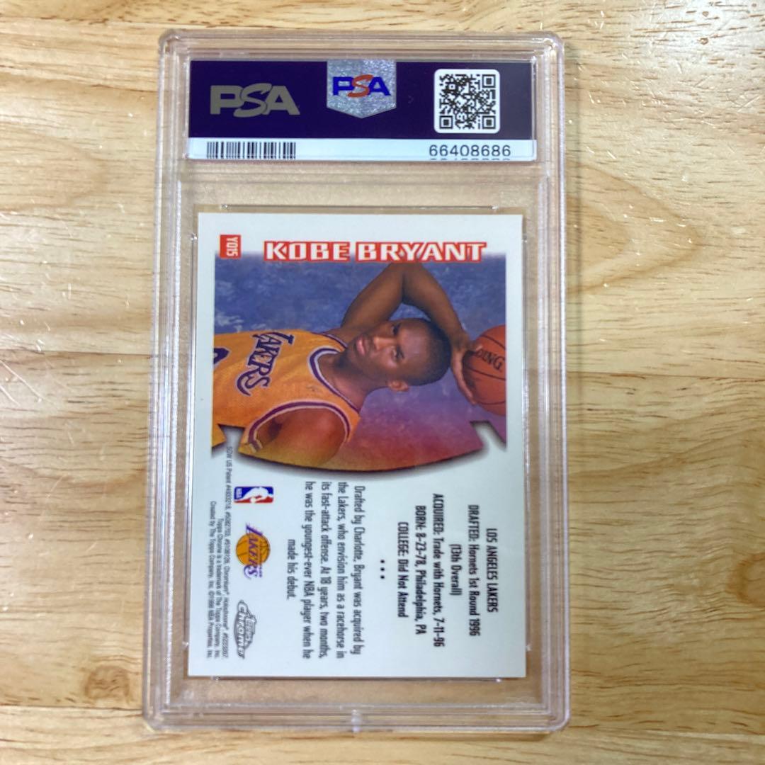 PSA9] 1996 Topps Chrome Youthquake Kobe - メルカリ
