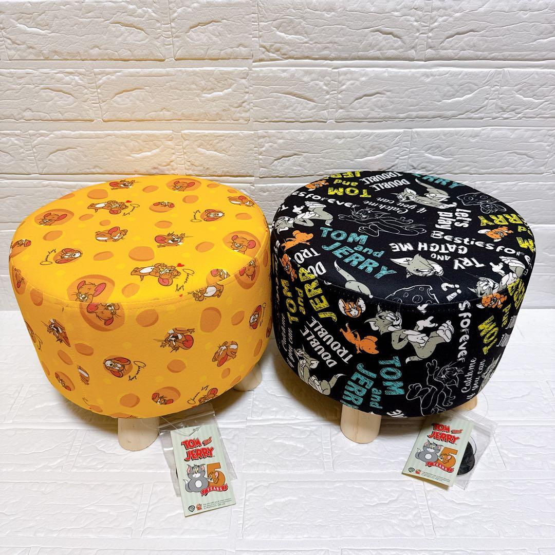 新品✨】トムとジェリー スツール 全2種セット 収納 椅子 インテリア