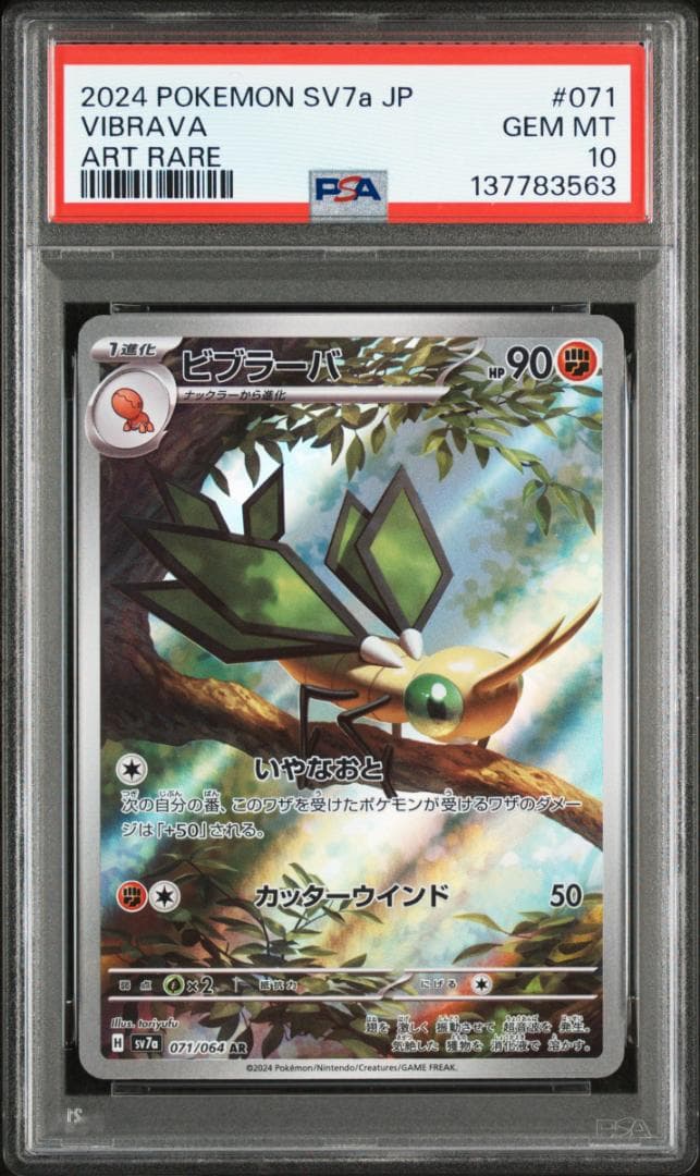 PSA10 連番 フライゴン ビブラーバ AR ポケカ - メルカリ