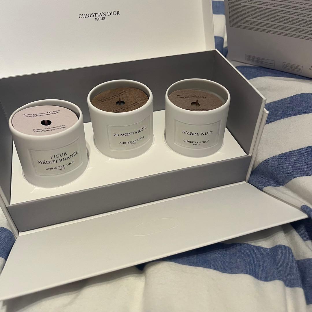 Christian Dior アロマキャンドルセット ディオール 限定アロマキャンドルセットdior-candle (Dior/キャンドル