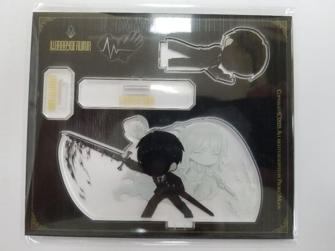 ライブラリーオブルイナ ハムハムパンパン アクリルスタンド 黒い沈黙