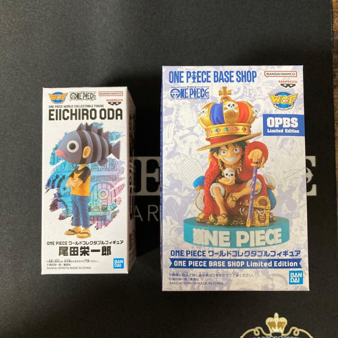 ONE PIECE BASE SHOP ワールドコレクタブルフィギュア 2種 - メルカリ