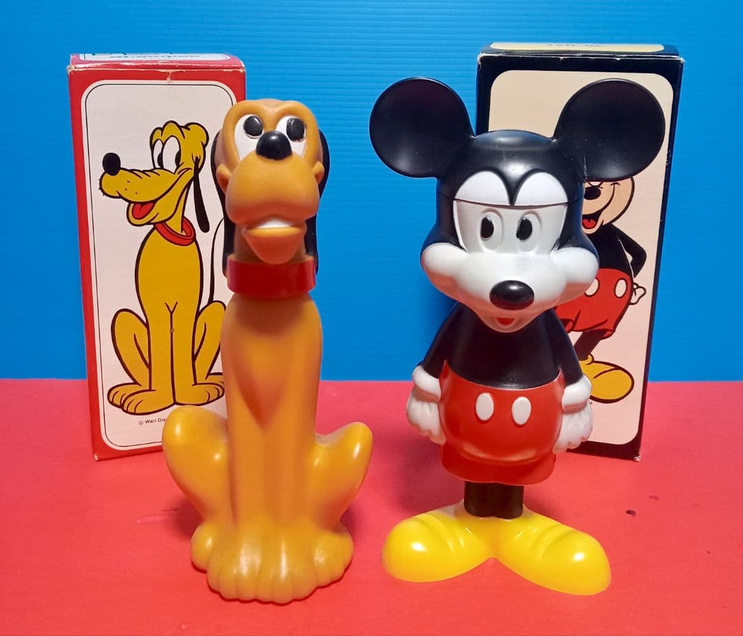 レア 1960s70's米国ビンテージ非売品 プルート&ミッキー ソーキー