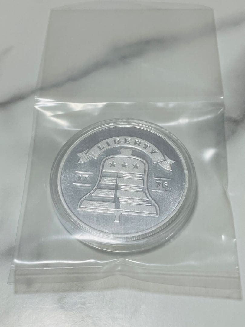 1オンス SilverTowne リバティベル 銀貨 シルバー ASAHI - メルカリ