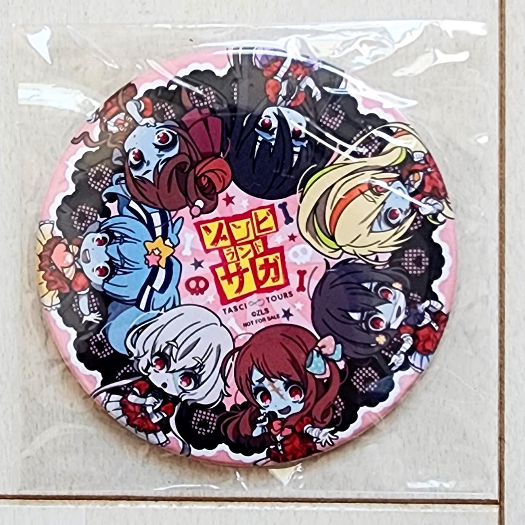 ゾンビランドサガ」聖地巡礼バスツアー アクリルコースター&缶バッジ
