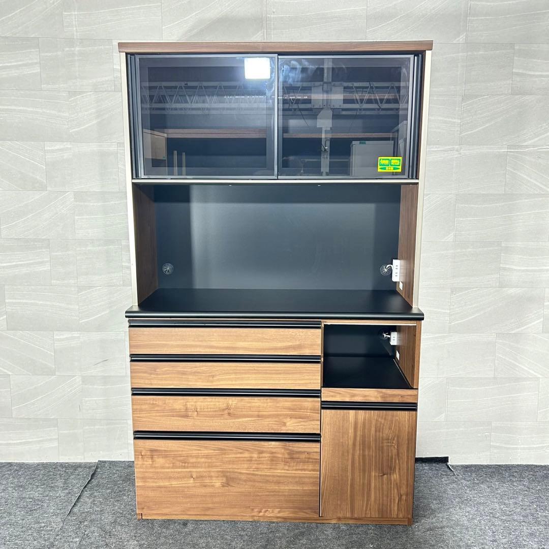 古賀家具 食器棚 幅120cm サンタナ 完成品 家具 収納d5122 - メルカリ