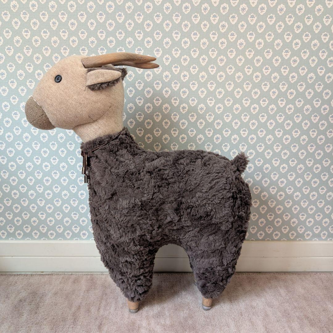 ブルネロクチネリ 非売品 ヤギ ぬいぐるみ カシミヤ モヘア 希少 超