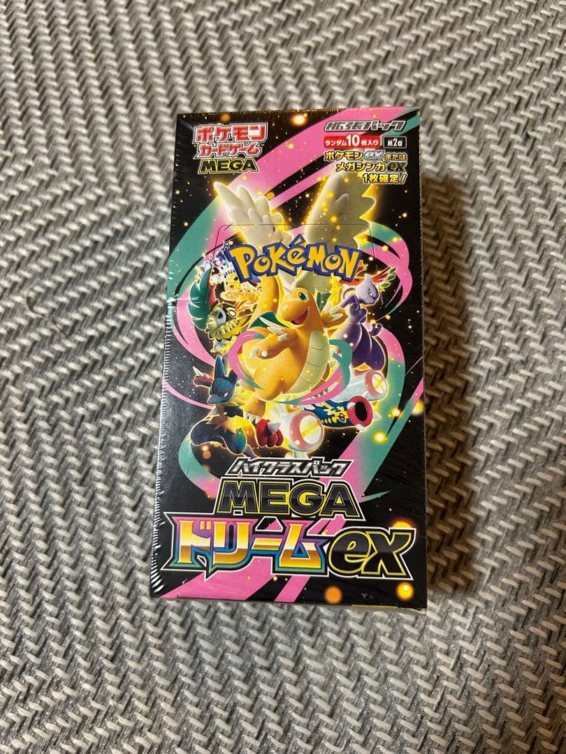 ポケモンカードゲームMEGAドリームex 楽天市場】【Box未開封・シュリンク付き】 ポケモンカードゲーム MEGA