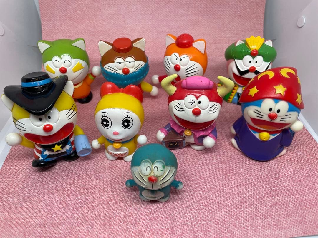 希少 ザドラえもんズ ➕ ドラえもん ソフビ レトロ 全9個セット レア