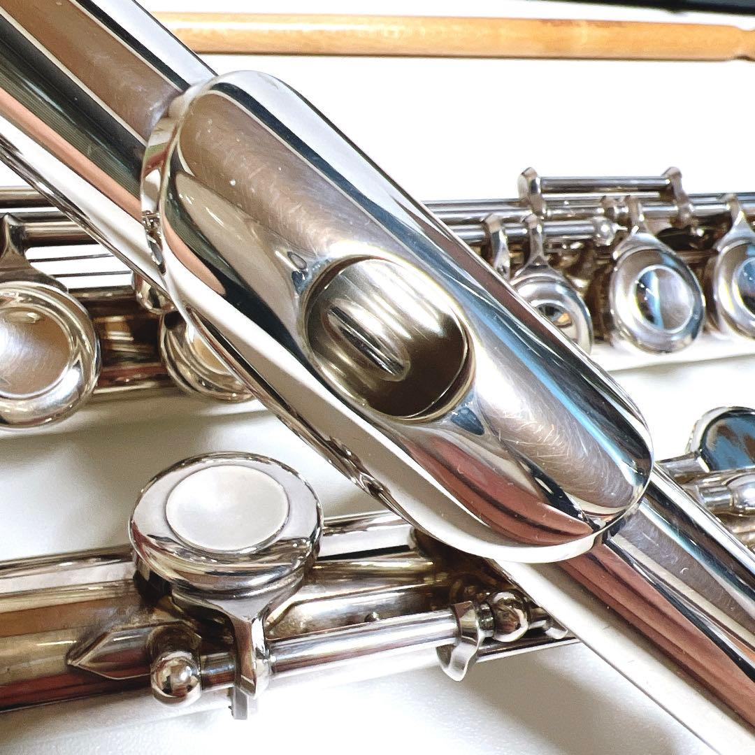 美品】Pearl PF-501 フルート パール 鏡面仕上げ Eメカ