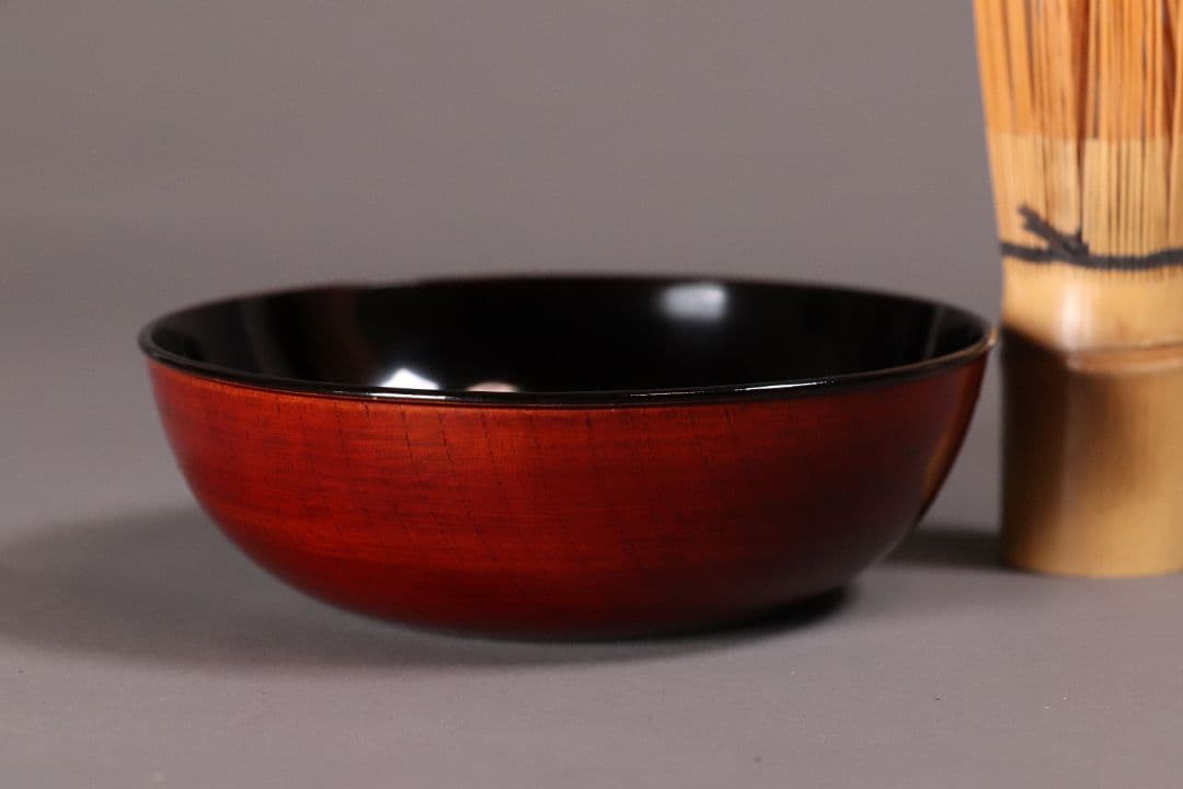 漆芸 輪島塗 松蒔絵 木皿 二十客 欅地 木地溜塗 黒塗 金蒔絵 【MA359