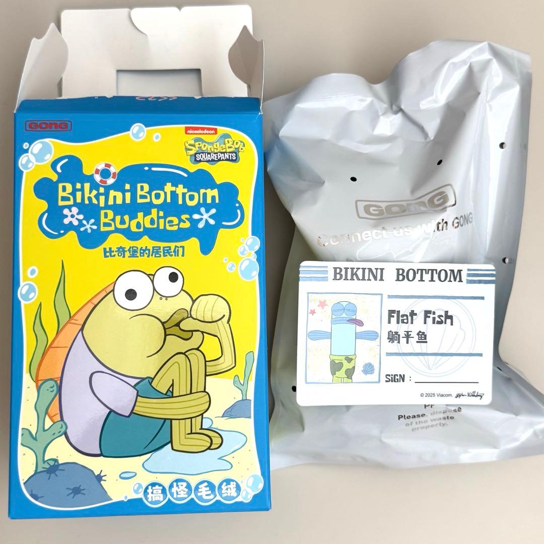 POP MART スポンジボブ ビキニボトムバディーズ Flat Fish - メルカリ