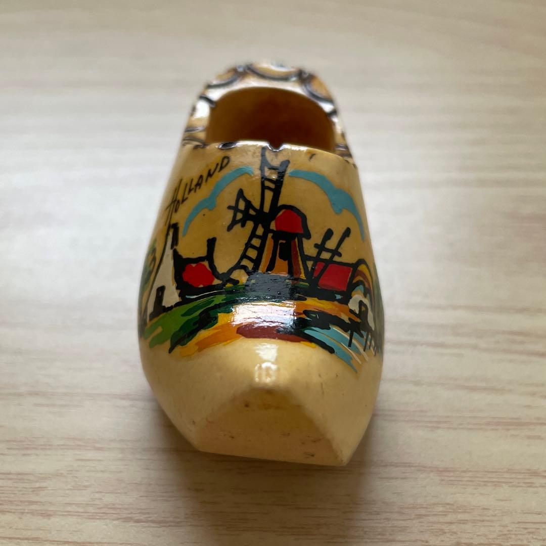 木靴 置物 Holland オランダ 木製 サボ 靴 インテリア 小物 - メルカリ