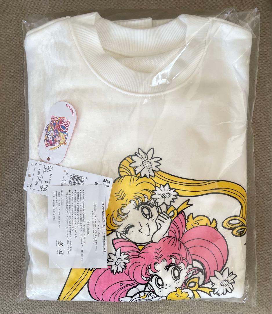 セーラームーン ウンナナクール ルームウェア トップス 白 ちびうさ