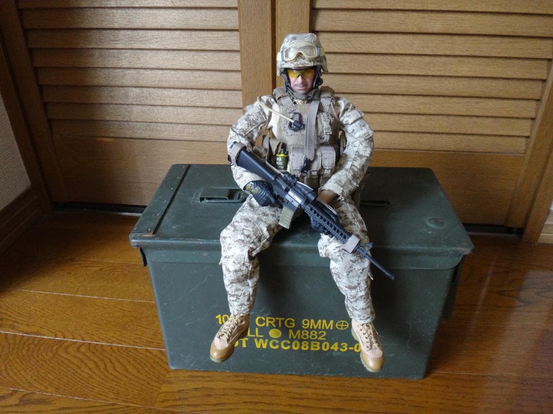 ジャンク 1/6 ミリタリーフィギュア USMC 海兵隊 DAMTOYS 1/6 アメリカ海兵隊 武装偵察大隊 M27 ライフルマン USMC