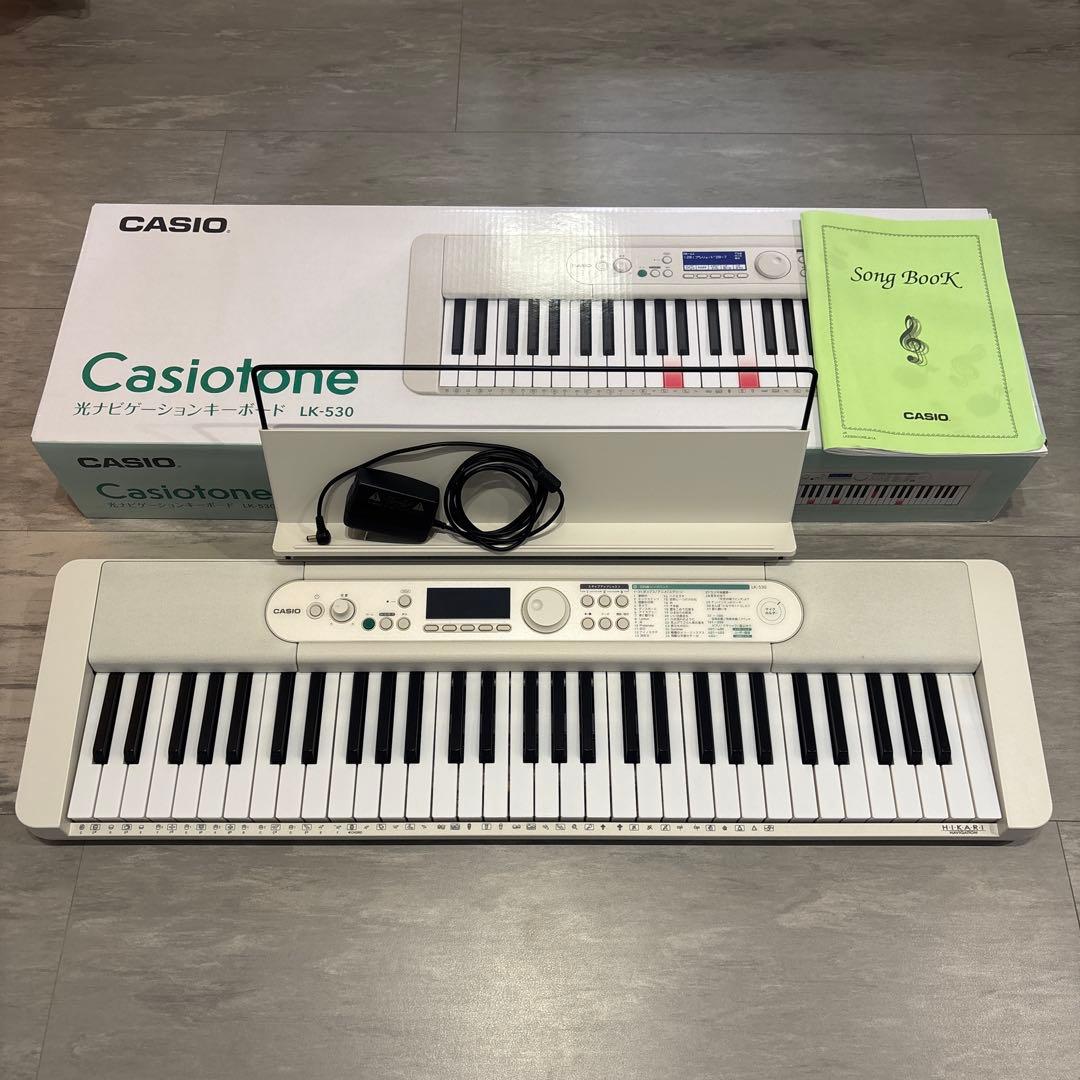 チャイOvO 様Casiotone 光ナビゲーションキーボード LK-530 LK-530 | CASIO
