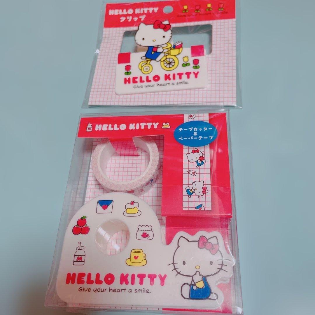 サンリオ ハローキティ クリップ テープカッター - メルカリ