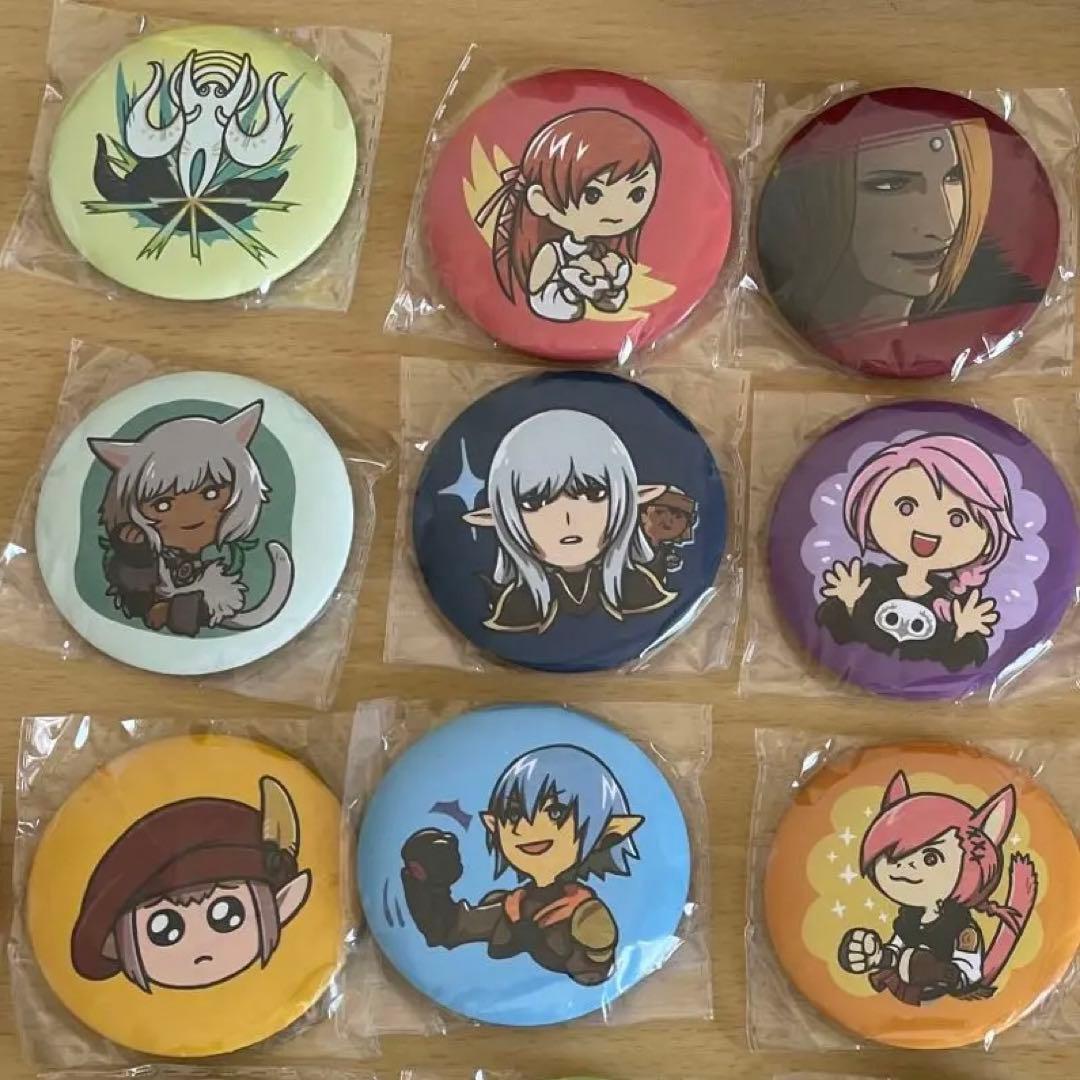 グラハティア 缶バッジ ff14 ファンフェス リアルトレジャーハント