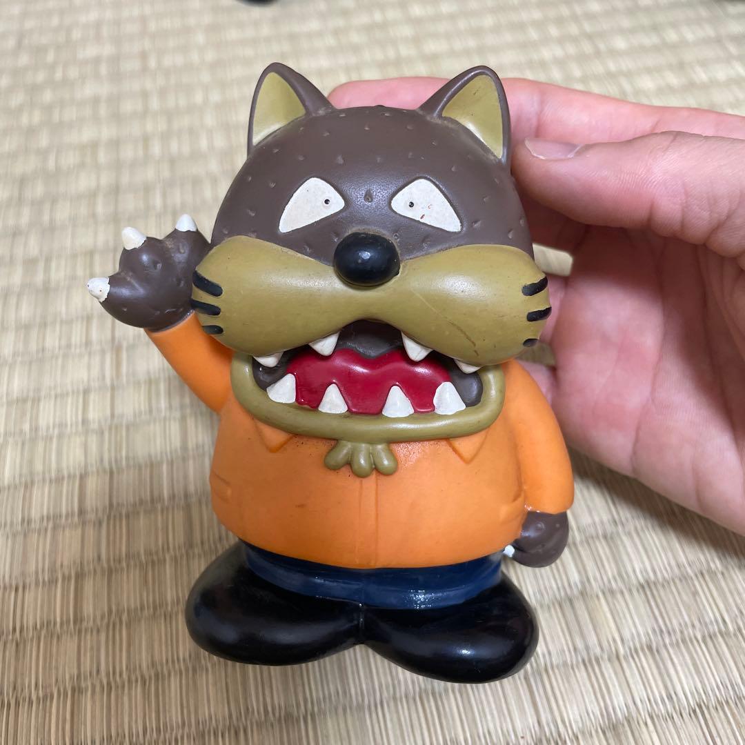 怪物くん オオカミ男 ソフビ 貯金箱 うぶ品 レトロ アンティーク