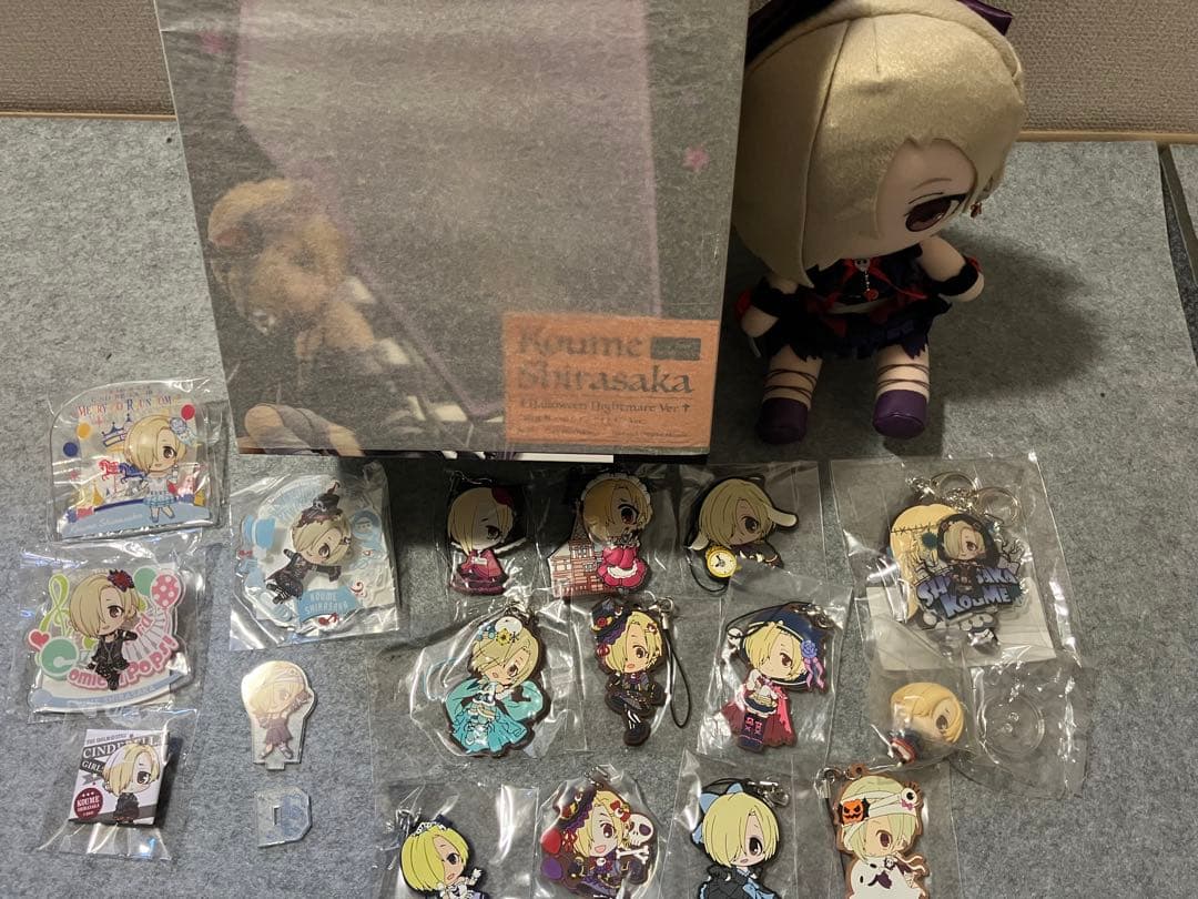 デレマス 白坂小梅 フィギュア ぬいぐるみ ラバスト その他 アイドルマスター シンデレラガールズ ぬいぐるみ 白坂小梅 | グッズ