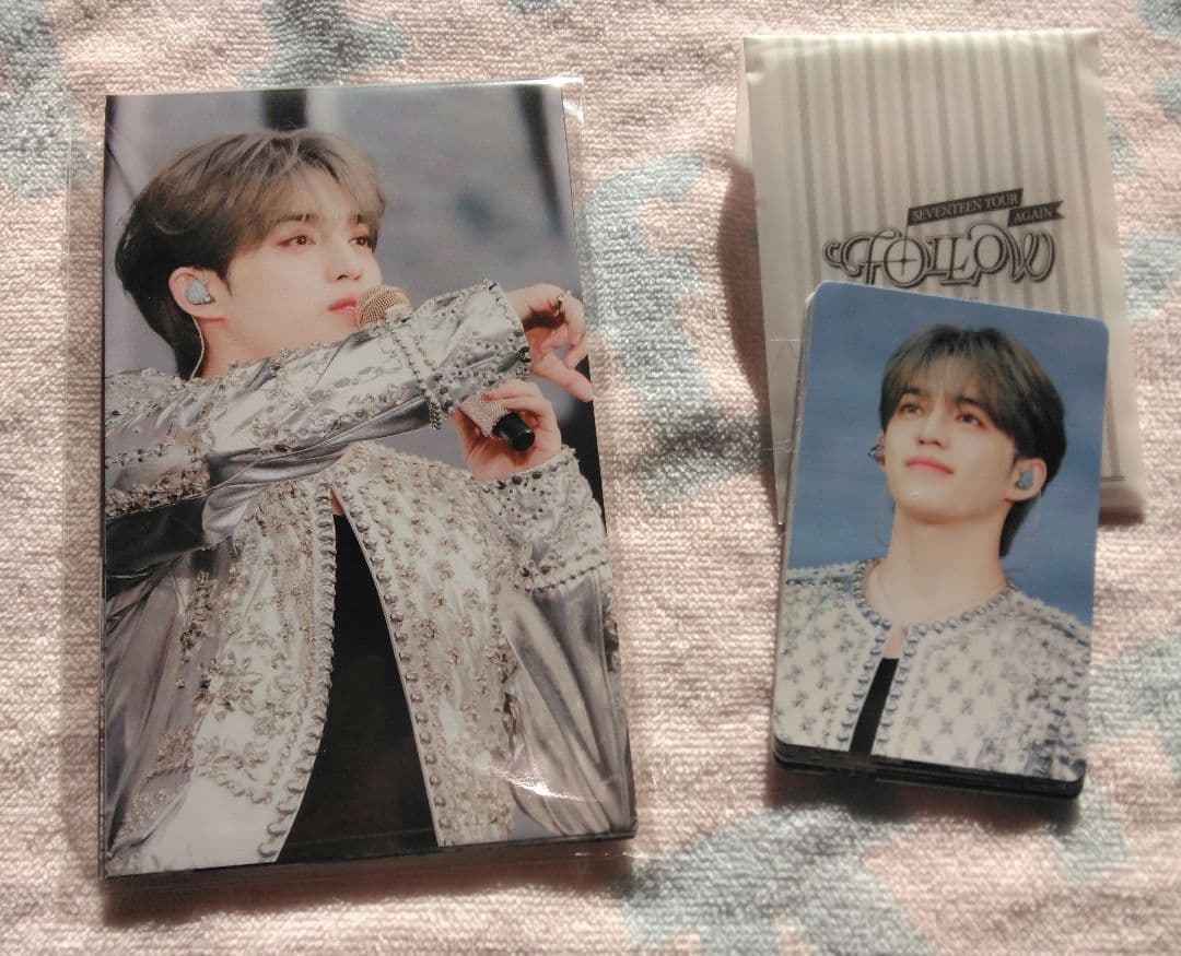 SEVENTEEN FOLLOW AGAIN ブルーレイ トレカ ポスカ 全員 Seventeen Follow Again To Incheon Official Trading Card SVT KPOP